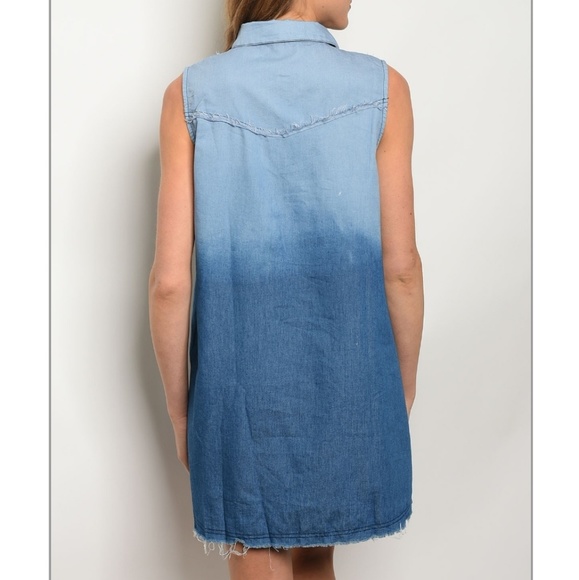 🌴DENIM SHIRT DRESS🌴 - Picture 2 of 2